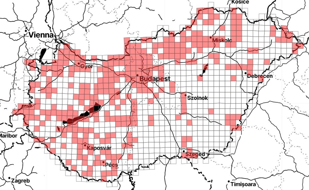 Kis színjátszólepke elterjedés
