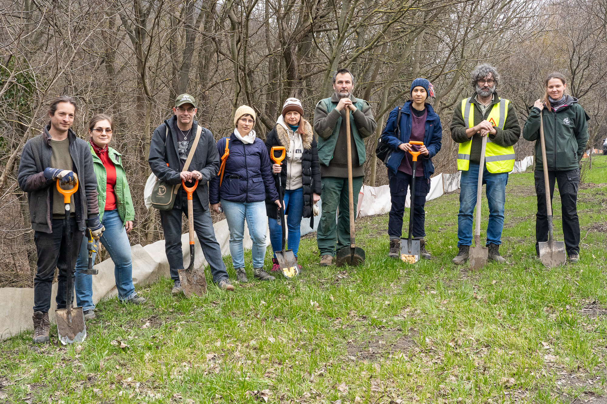 A lelkes csapat egy része (Fotó: Aliczki Manó)